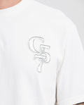Men's Classic Fit Crew Neck T-Shirt with Print - Raw 642G013 - 1