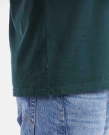 Men's Classic Fit Crew Neck T-Shirt with Print - Green 642G013 - 4
