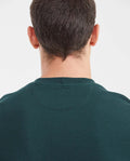 Men's Classic Fit Crew Neck T-Shirt with Print - Green 642G013 - 6