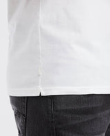 Slim Fit Round Neck T-Shirt with Print in Cotton for Men - Raw 642G014 - 4