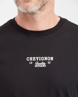Slim Fit Round Neck T-Shirt with Print in Cotton for Men - Black 642G014 - 3