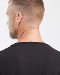 Slim Fit Round Neck T-Shirt with Print in Cotton for Men - Black 642G014 - 6