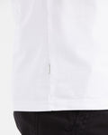 Men's Classic Fit Crew Neck T-Shirt with Small Graphic in Cotton - White 642G026 - 6
