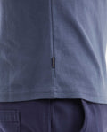 Camiseta Básica Slim Fit Cuello Redondo en Algodón Doble Punto para Hombre - Gray 63_642G040_GRI193918_5