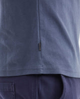 Camiseta Básica Slim Fit Cuello Redondo en Algodón Doble Punto para Hombre - Gray 63_642G040_GRI193918_5