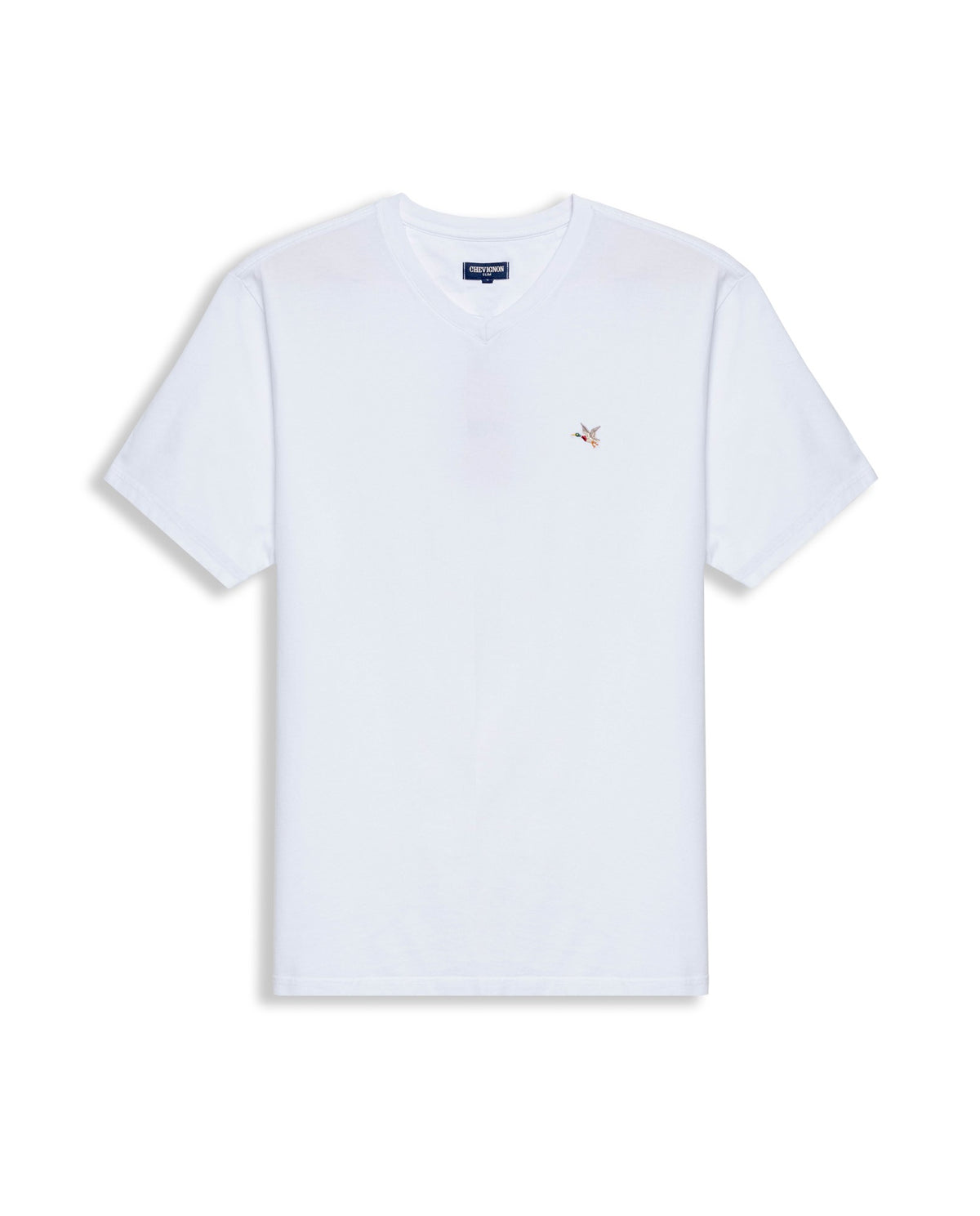Men´s Slim V-Neck T-shirt - White 63_642H000_BLA110601_4