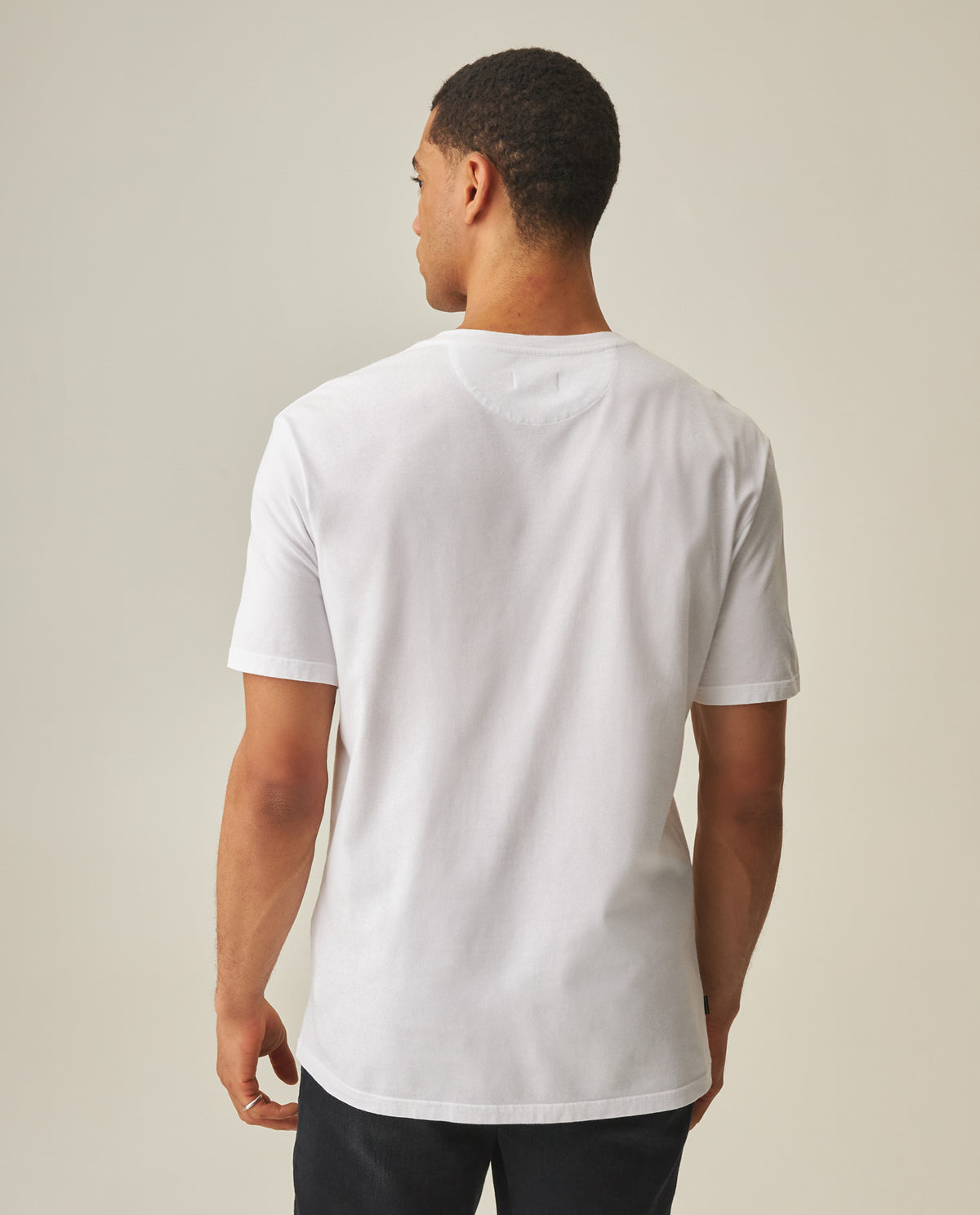 Men´s Slim V-Neck T-shirt - White 63_642H000_BLA110601_6