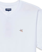 Men´s Slim V-Neck T-shirt - White 63_642H000_BLA110601_8