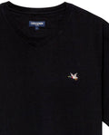 Men´s Slim V-Neck T-shirt - Black 63_642H000_NEG194007_8
