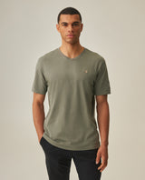 Men´s Slim V-Neck T-shirt - Green 63_642H000_VER185806_0