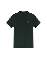 Men´s Slim V-Neck T-shirt - Green 63_642H000_VER195350_4