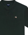 Men´s Slim V-Neck T-shirt - Green 63_642H000_VER195350_8