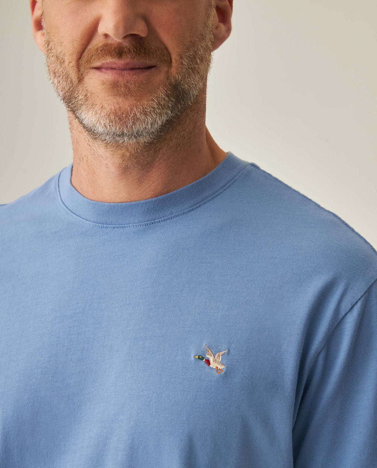 Men´s Slim T-shirt - Blue 63_642H001_AZU184025_5