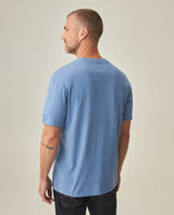 Men´s Slim T-shirt - Blue 63_642H001_AZU184025_6