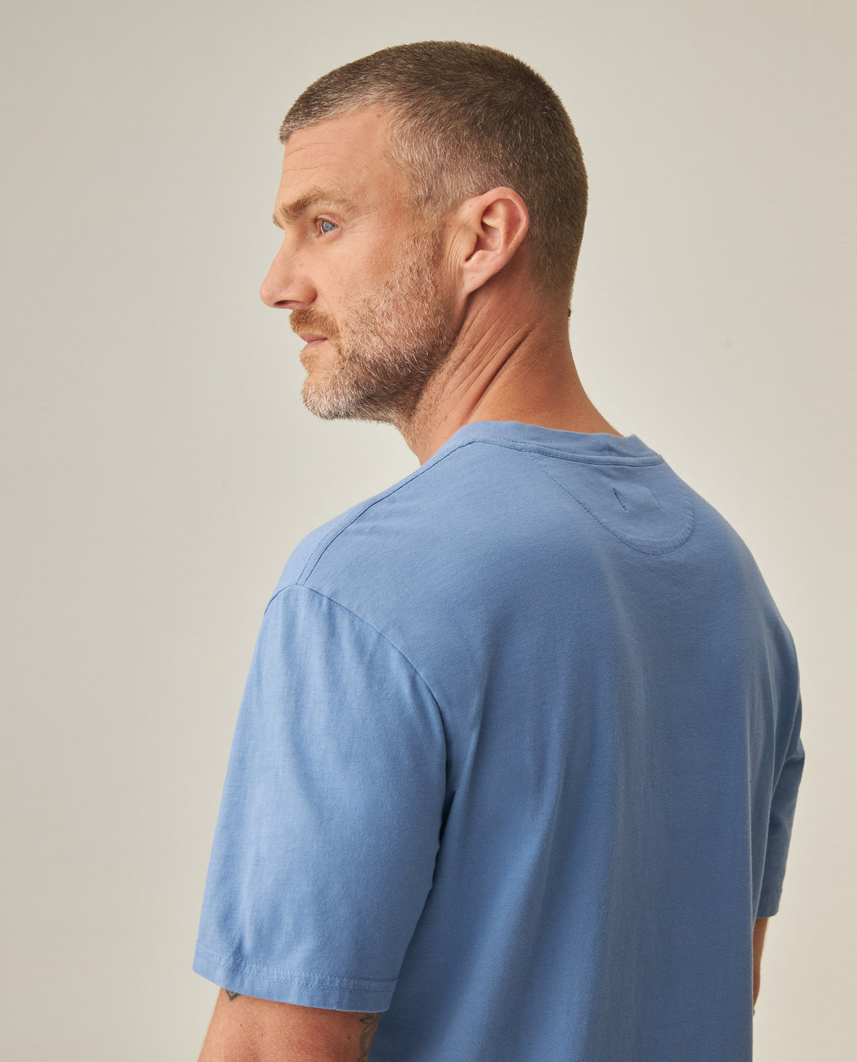 Men´s Slim T-shirt - Blue 63_642H001_AZU184025_7