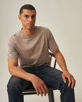 Men´s Slim T-shirt - Brown 63_642H001_CAF171311_3
