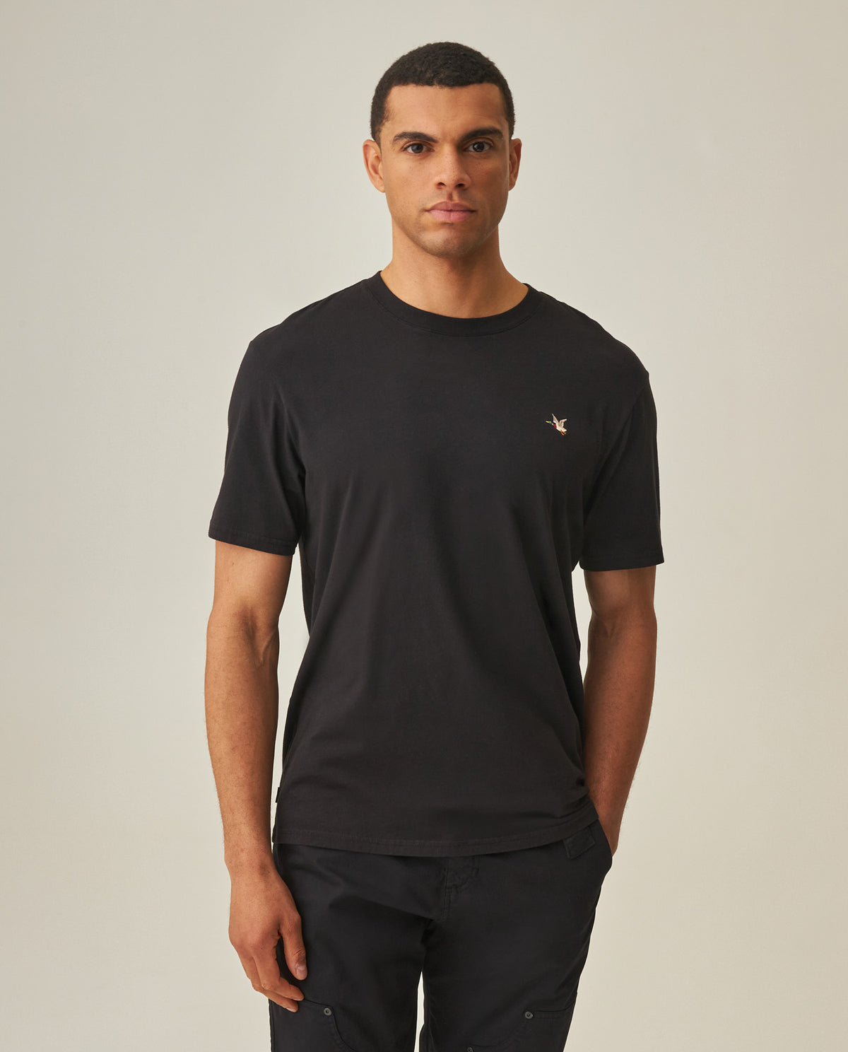 Men´s Slim T-shirt - Black 63_642H001_NEG194007_0