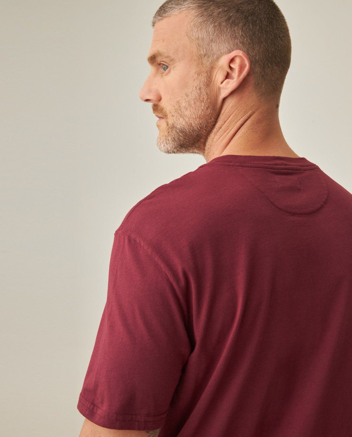 Men´s Slim T-shirt - Red 63_642H001_ROJ191522_6