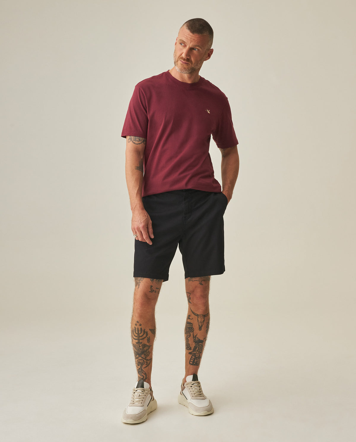 Men´s Slim T-shirt - Red 63_642H001_ROJ191522_7