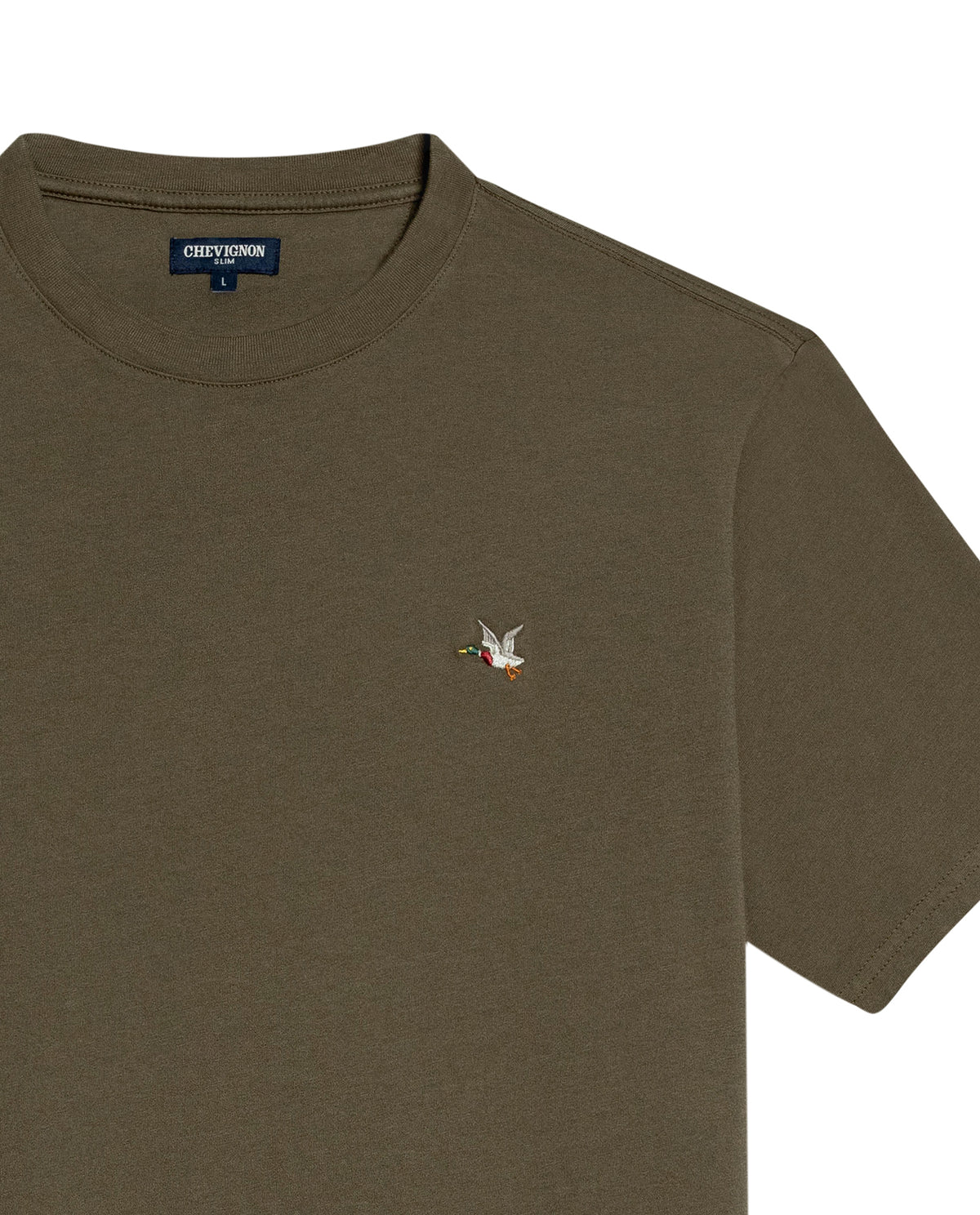 Men´s Slim T-shirt - Green 63_642H001_VER190515_8