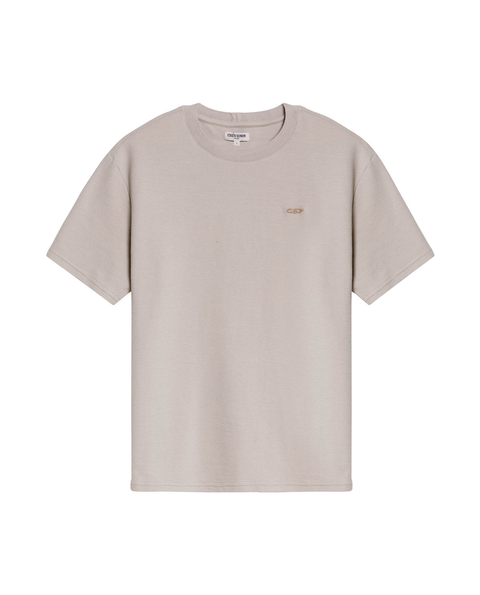 Men´s Slim T-shirt - Beige 63_642H003_BEI161010_4