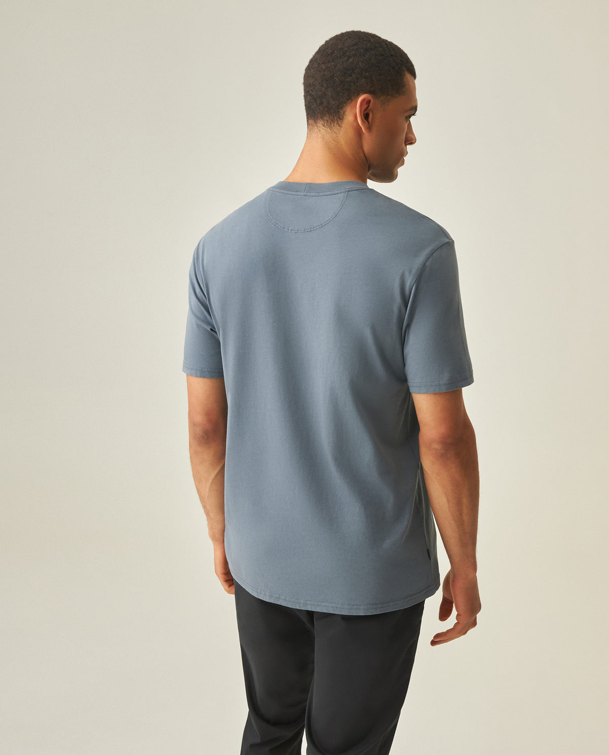 Men´s Slim T-shirt - Blue 63_642H005_AZU184214_6