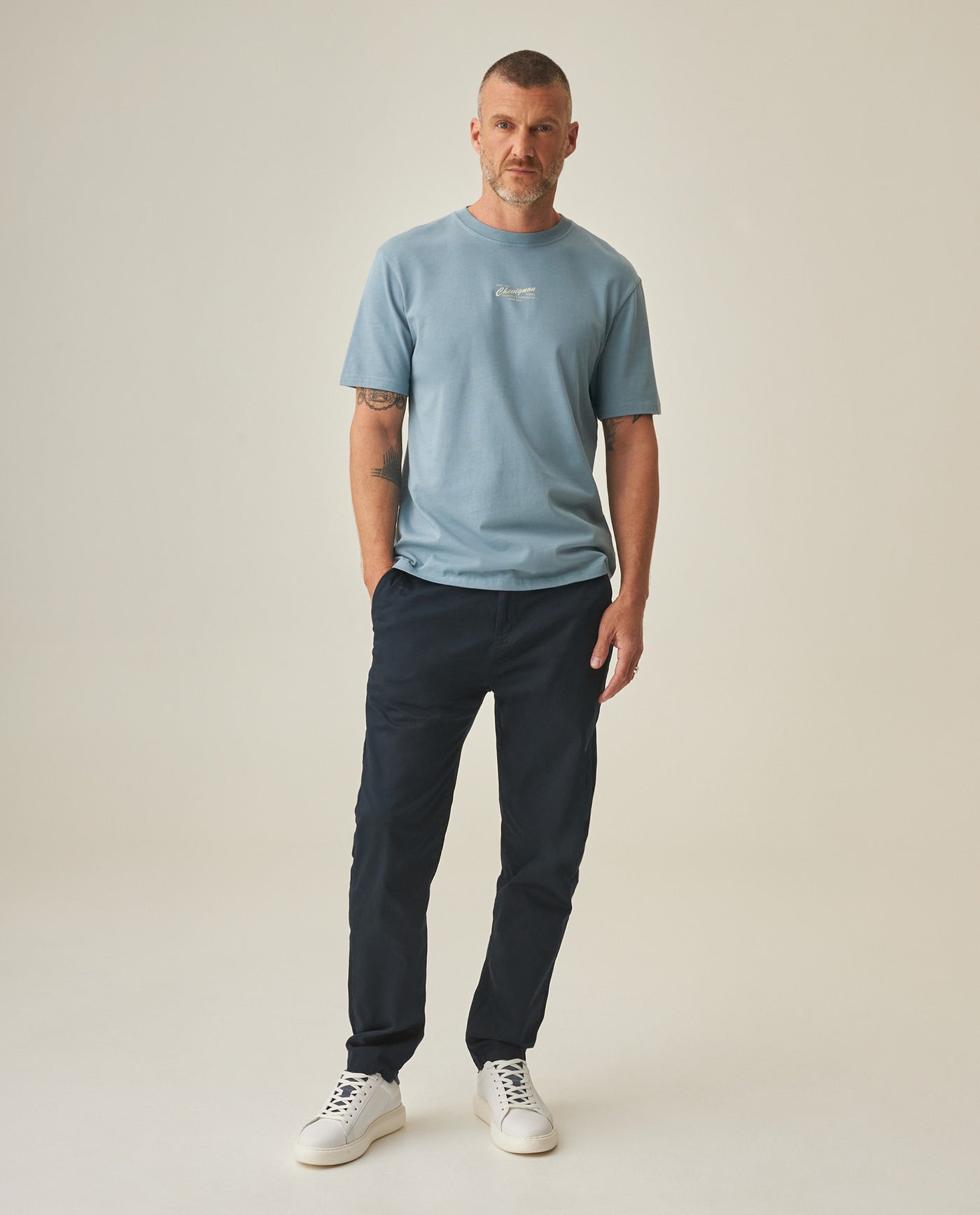 Men´s Regular Fit T-Shirt - Blue 63_642H007_AZU174111_3
