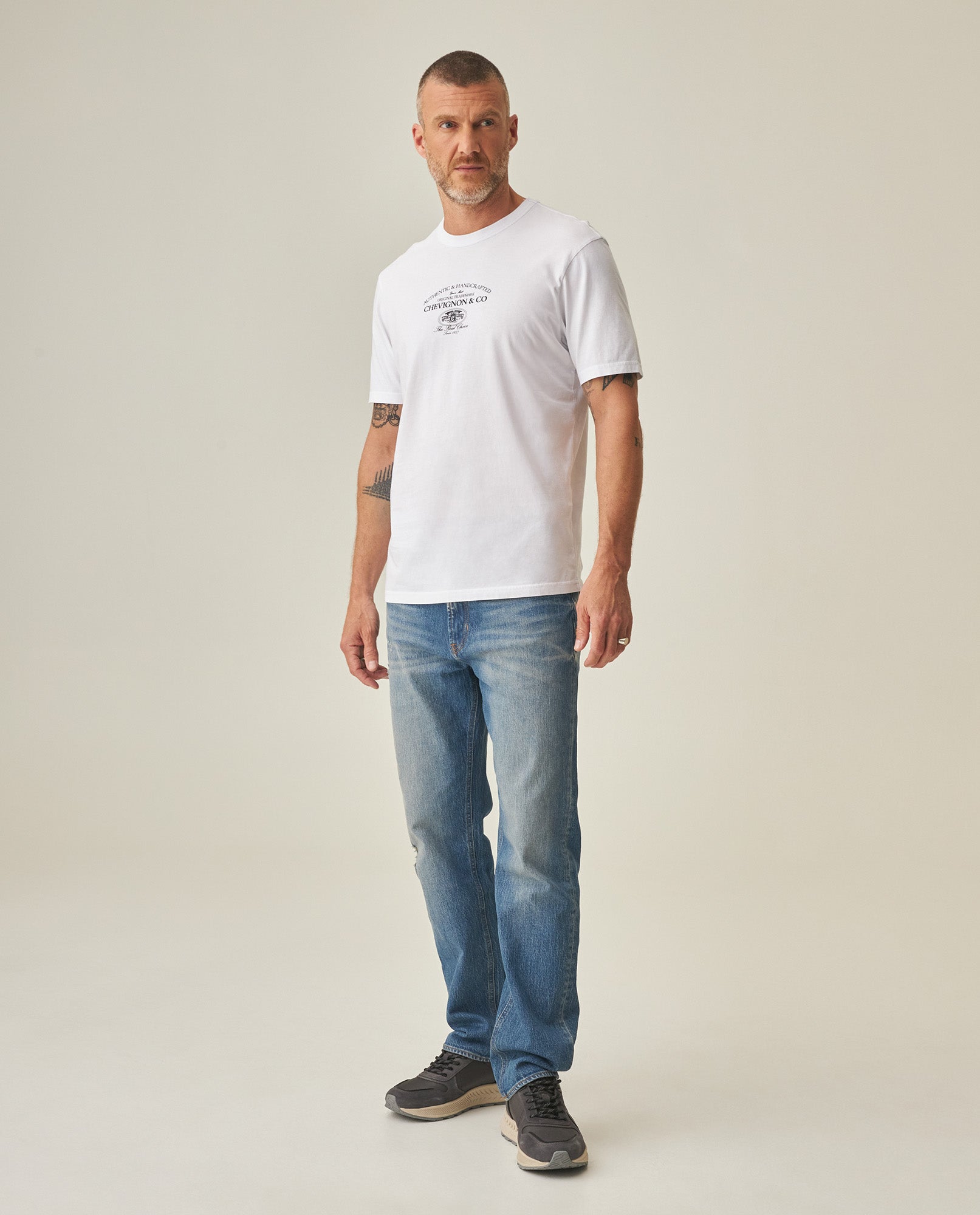 Men´s Slim Fit T-Shirt - White 63_642H008_BLA110601_3