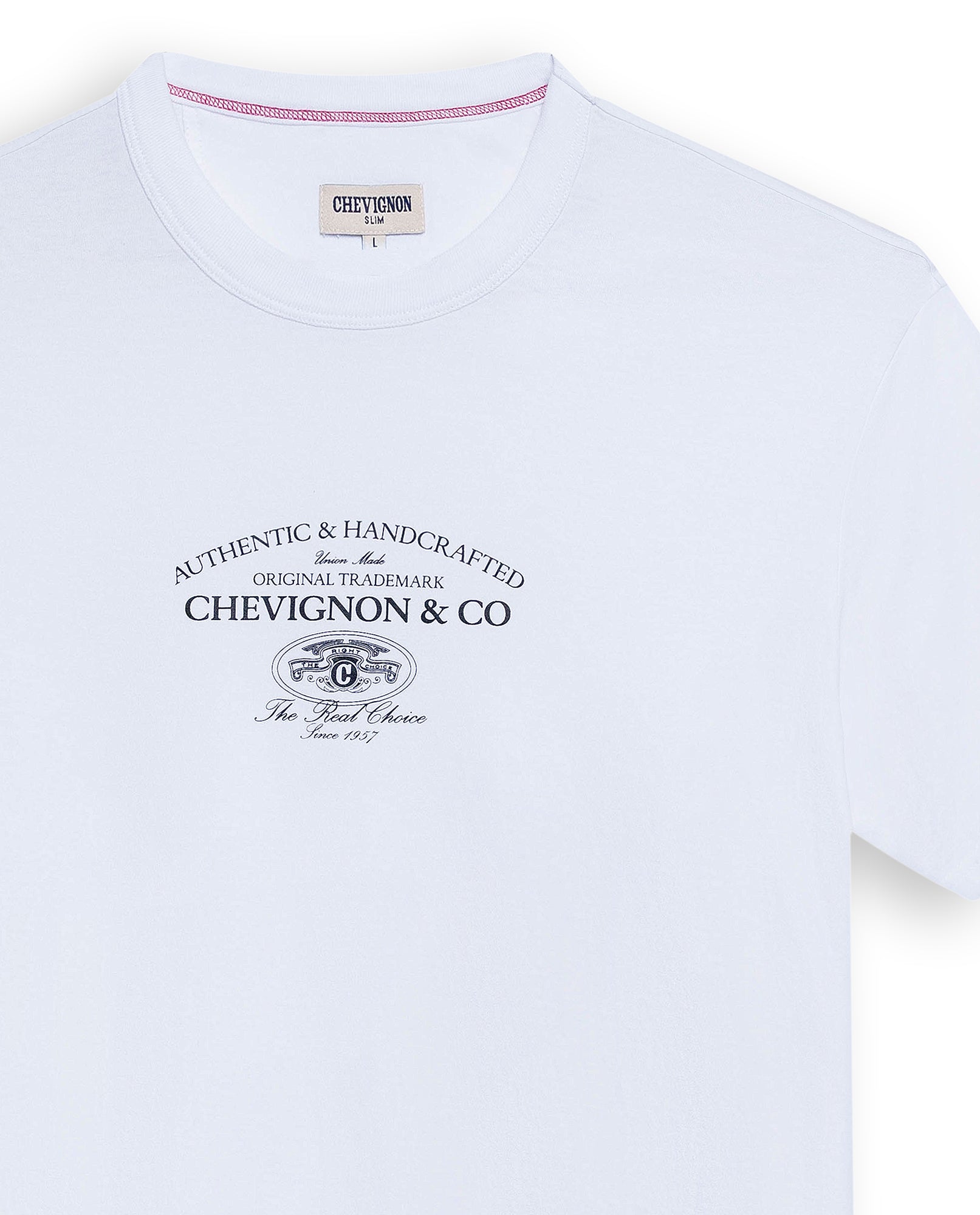 Men´s Slim Fit T-Shirt - White 63_642H008_BLA110601_8