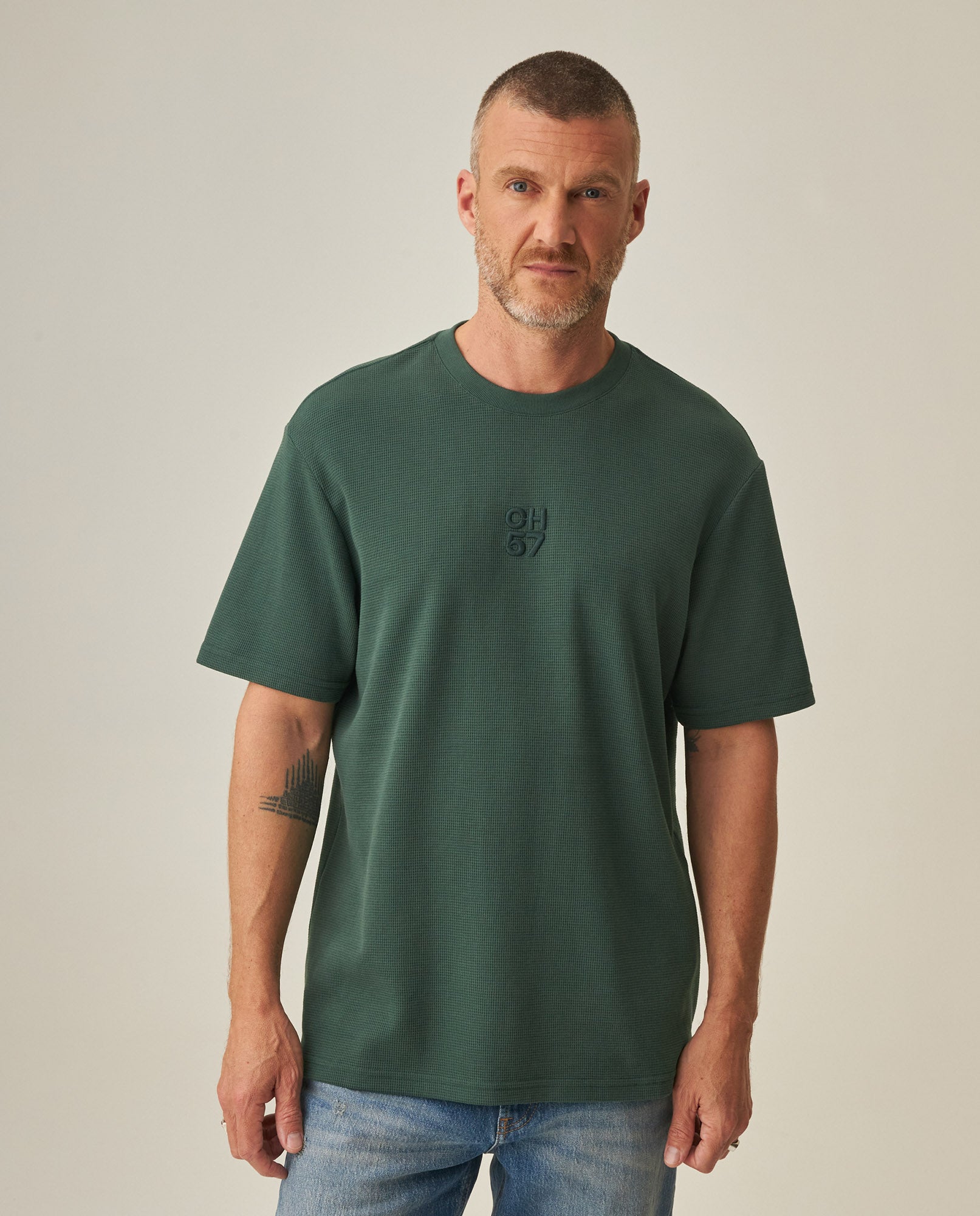 Men´s Regular Fit T-Shirt - Green 63_642H009_VER195914_0