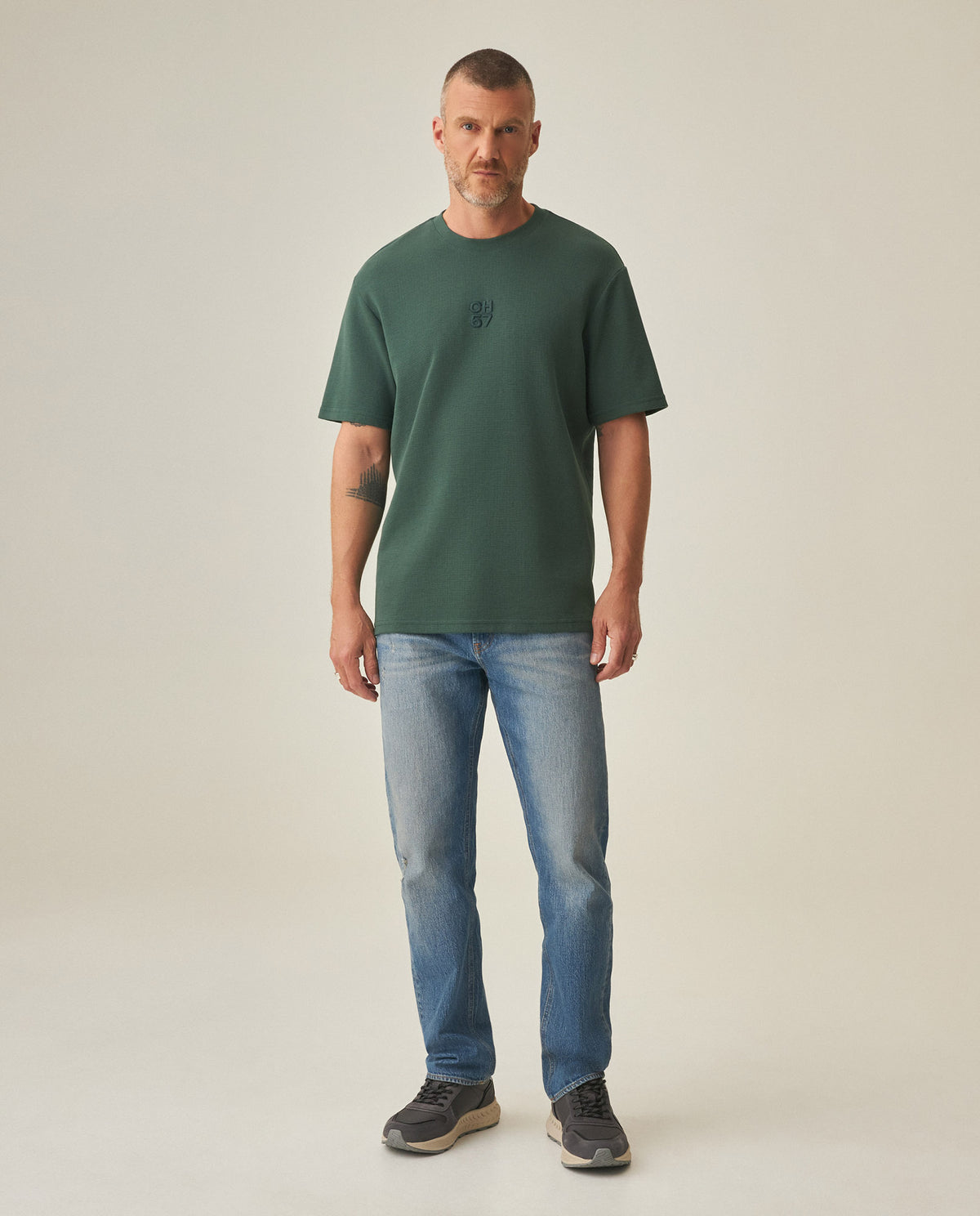 Men´s Regular Fit T-Shirt - Green 63_642H009_VER195914_3