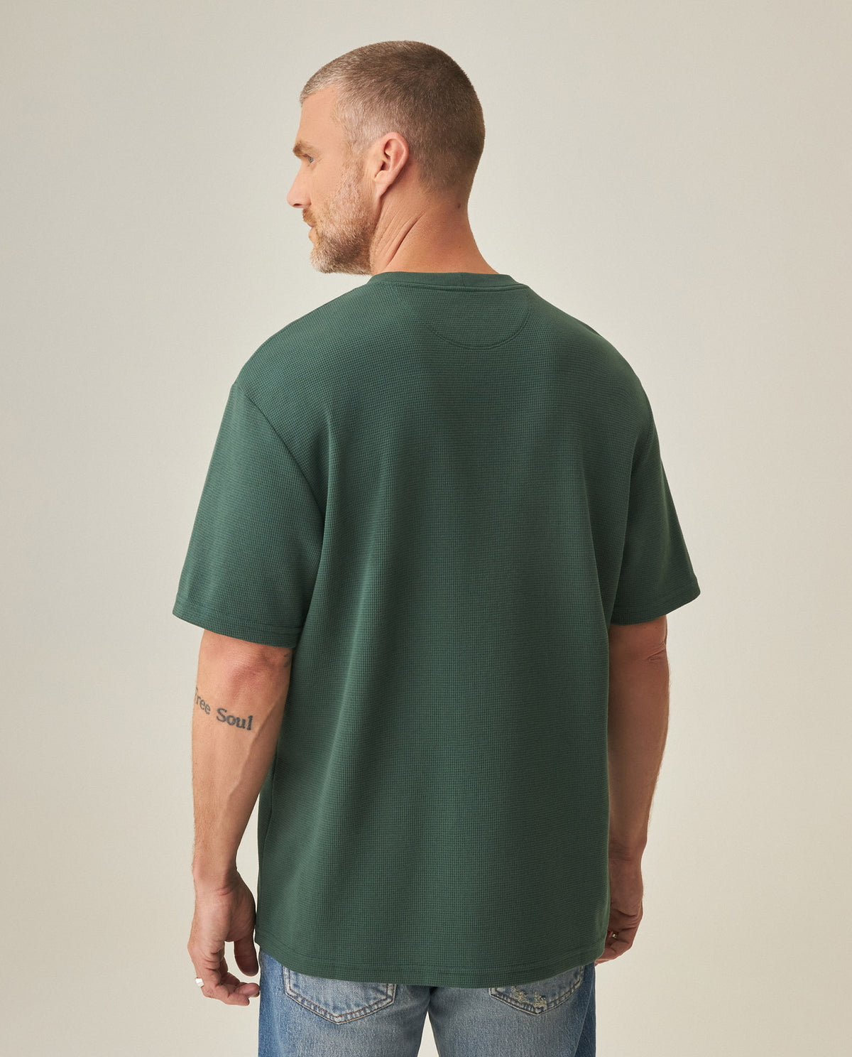 Men´s Regular Fit T-Shirt - Green 63_642H009_VER195914_6