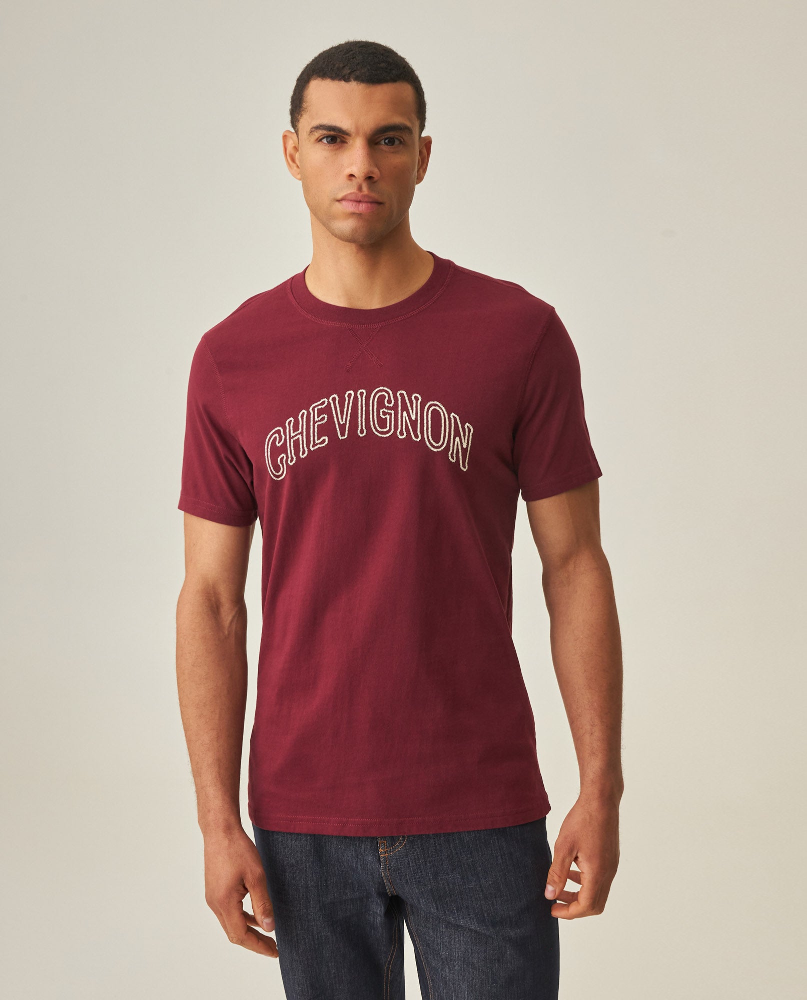 Men´s Regular Fit T-Shirt - Red 63_642H010_ROJ191522_0