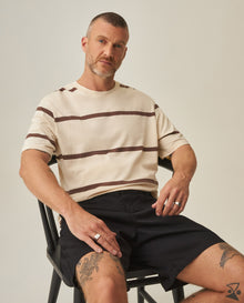 Men´s Regular Fit T-Shirt - Brown 63_642H011_CAF190916_3