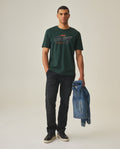 Men´s Slim Fit T-Shirt - Green 63_642H013_VER195350_0