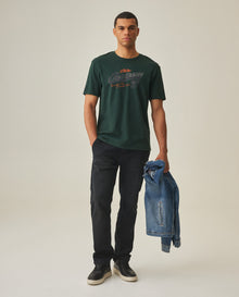 Men´s Slim Fit T-Shirt - Green 63_642H013_VER195350_0