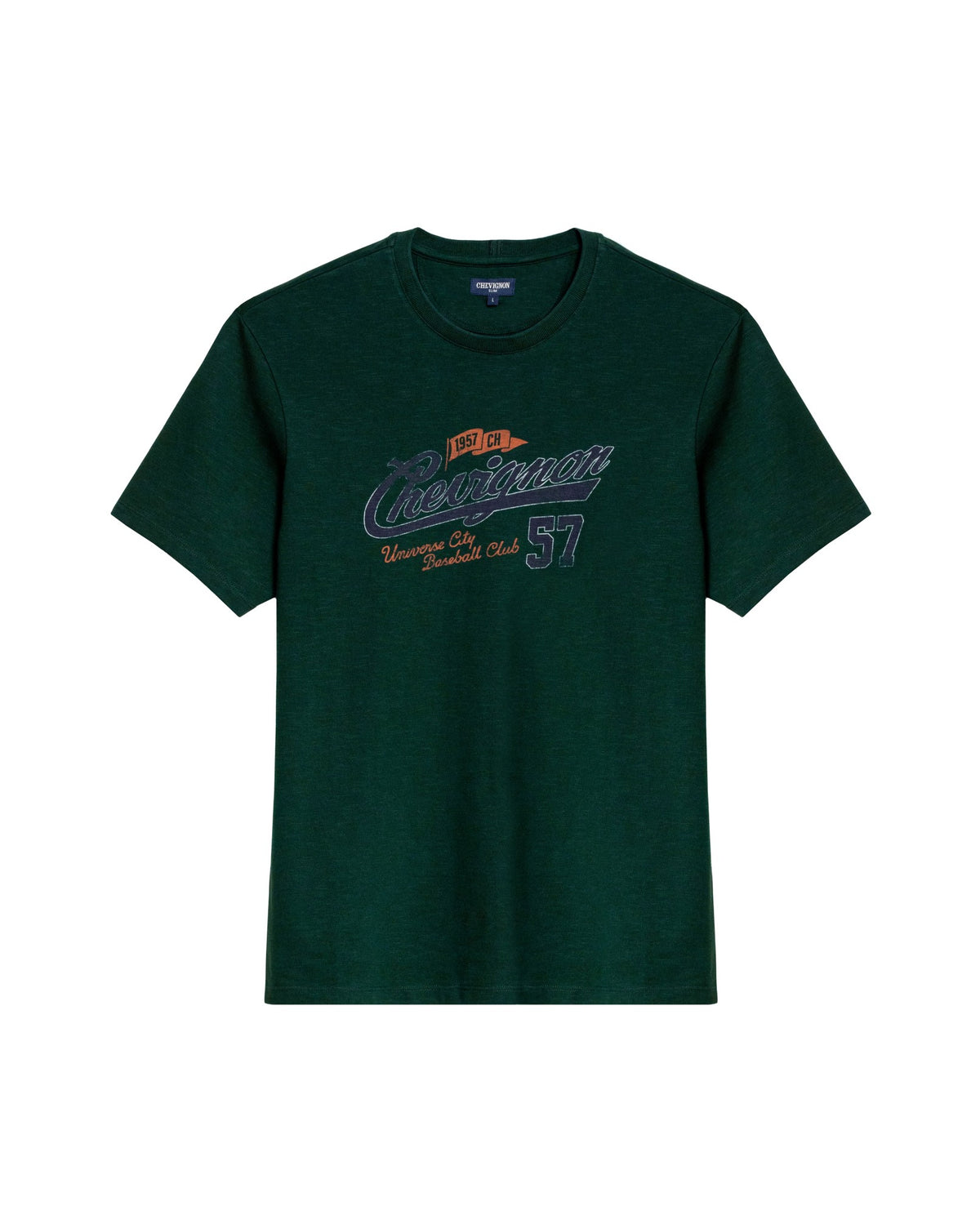 Men´s Slim Fit T-Shirt - Green 63_642H013_VER195350_4