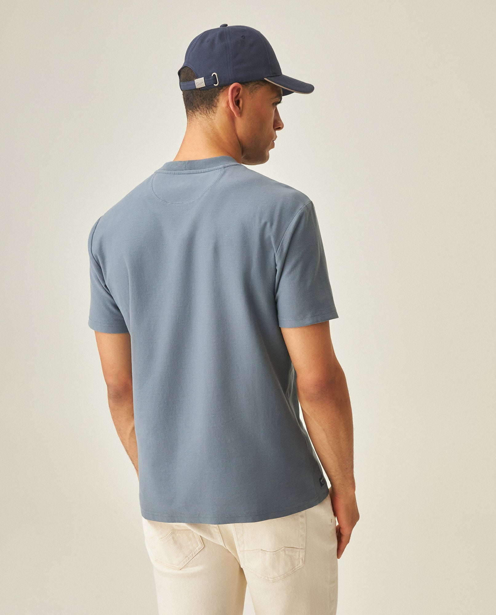 Men´s Regular Fit T-Shirt - Blue 63_642H017_AZU184214_6