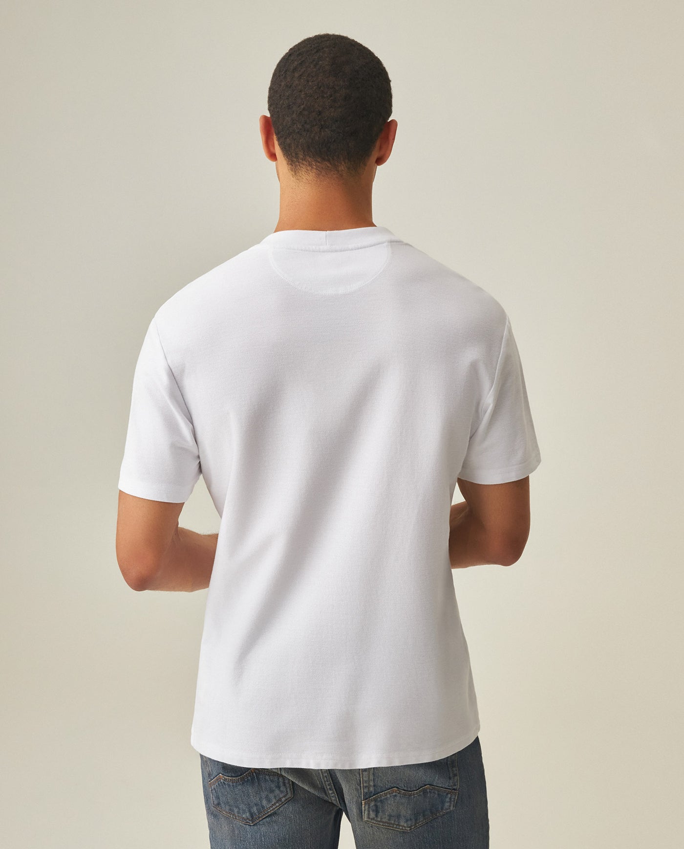 Men´s Regular Fit T-Shirt - White 63_642H017_BLA110601_6
