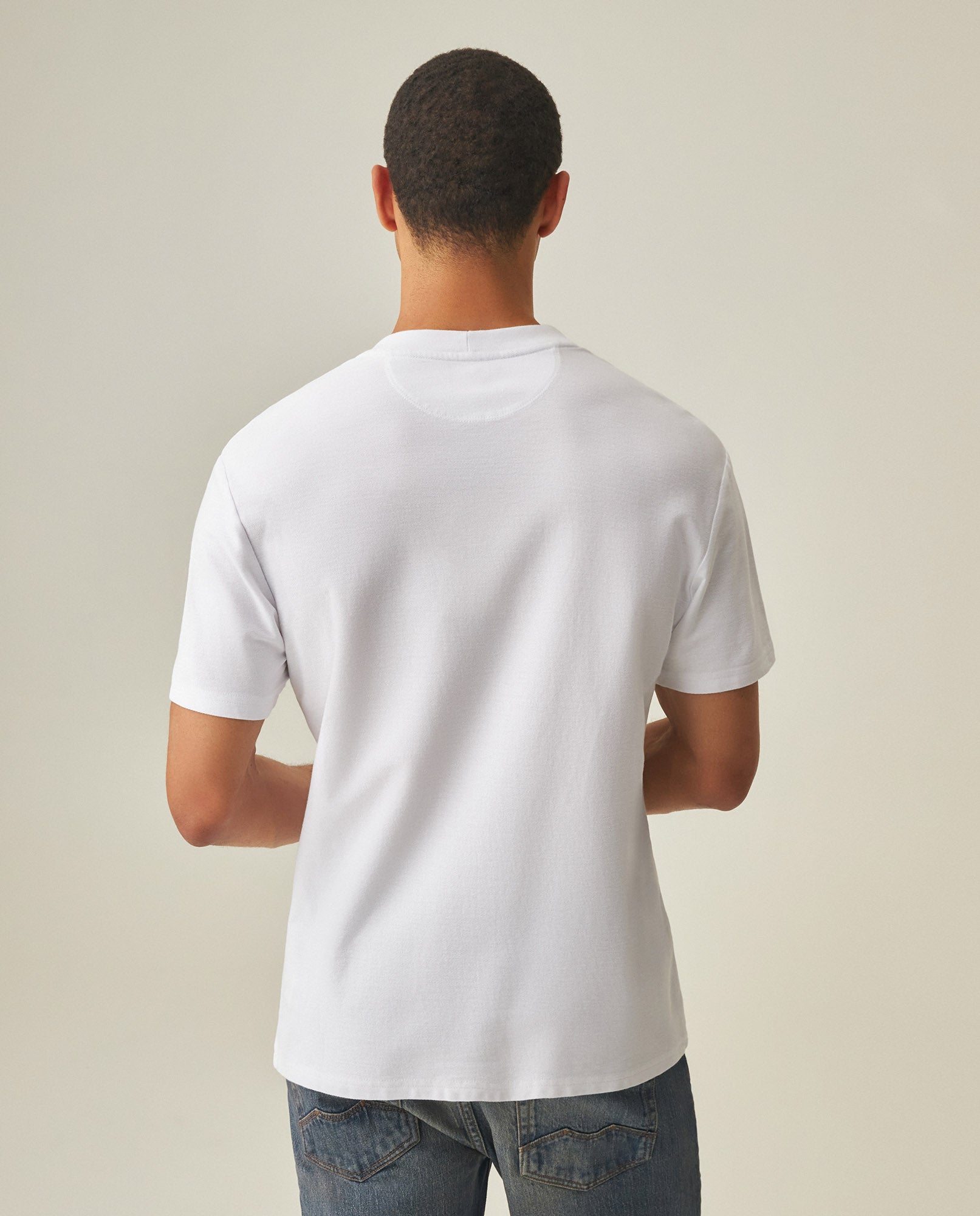 Men´s Regular Fit T-Shirt - White 63_642H017_BLA110601_6