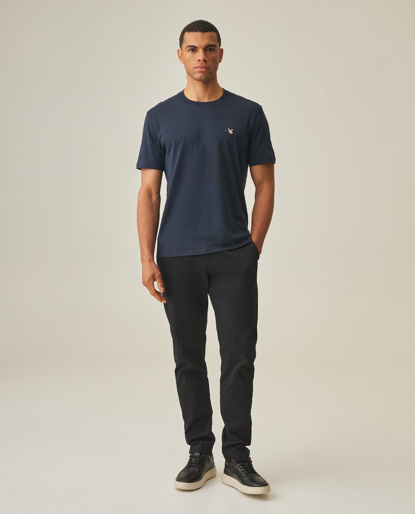 Men´s Slim Fit T-Shirt - Blue 63_642H020_AZU194011_0