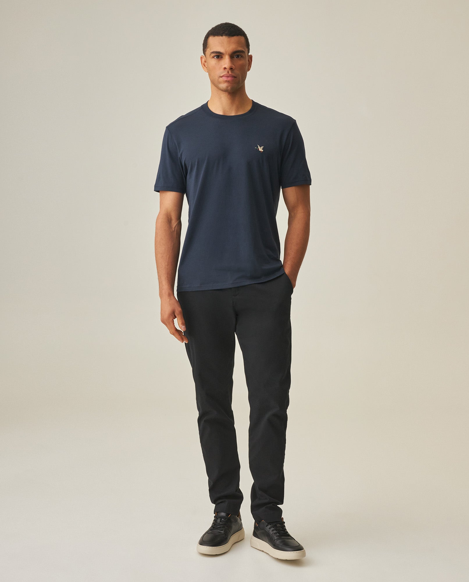 Men´s Slim Fit T-Shirt - Blue 63_642H020_AZU194011_0