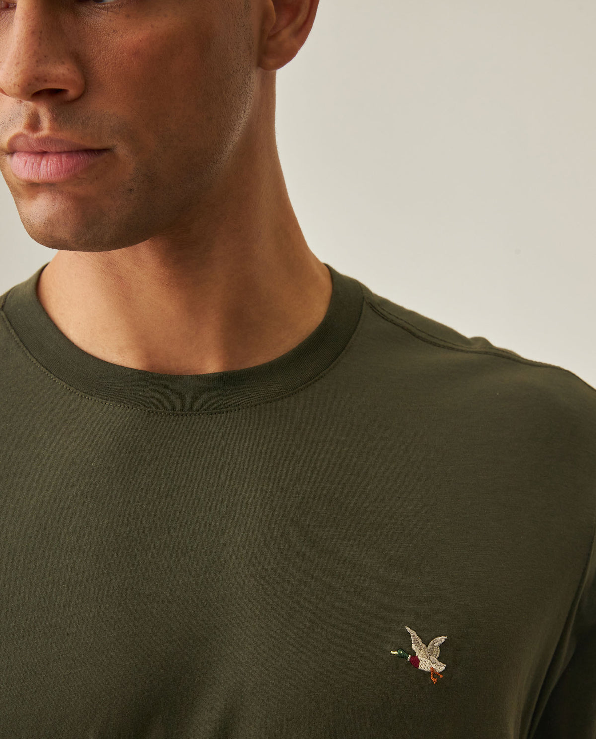 Men´s Slim Fit T-Shirt - Green 63_642H020_VER190414_5
