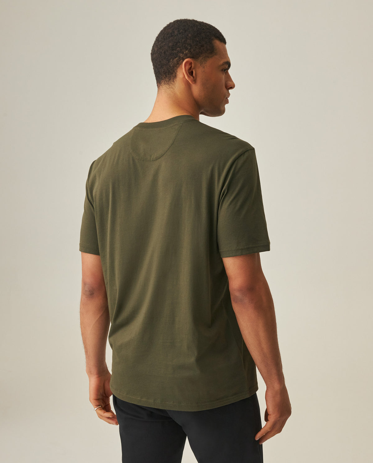 Men´s Slim Fit T-Shirt - Green 63_642H020_VER190414_6