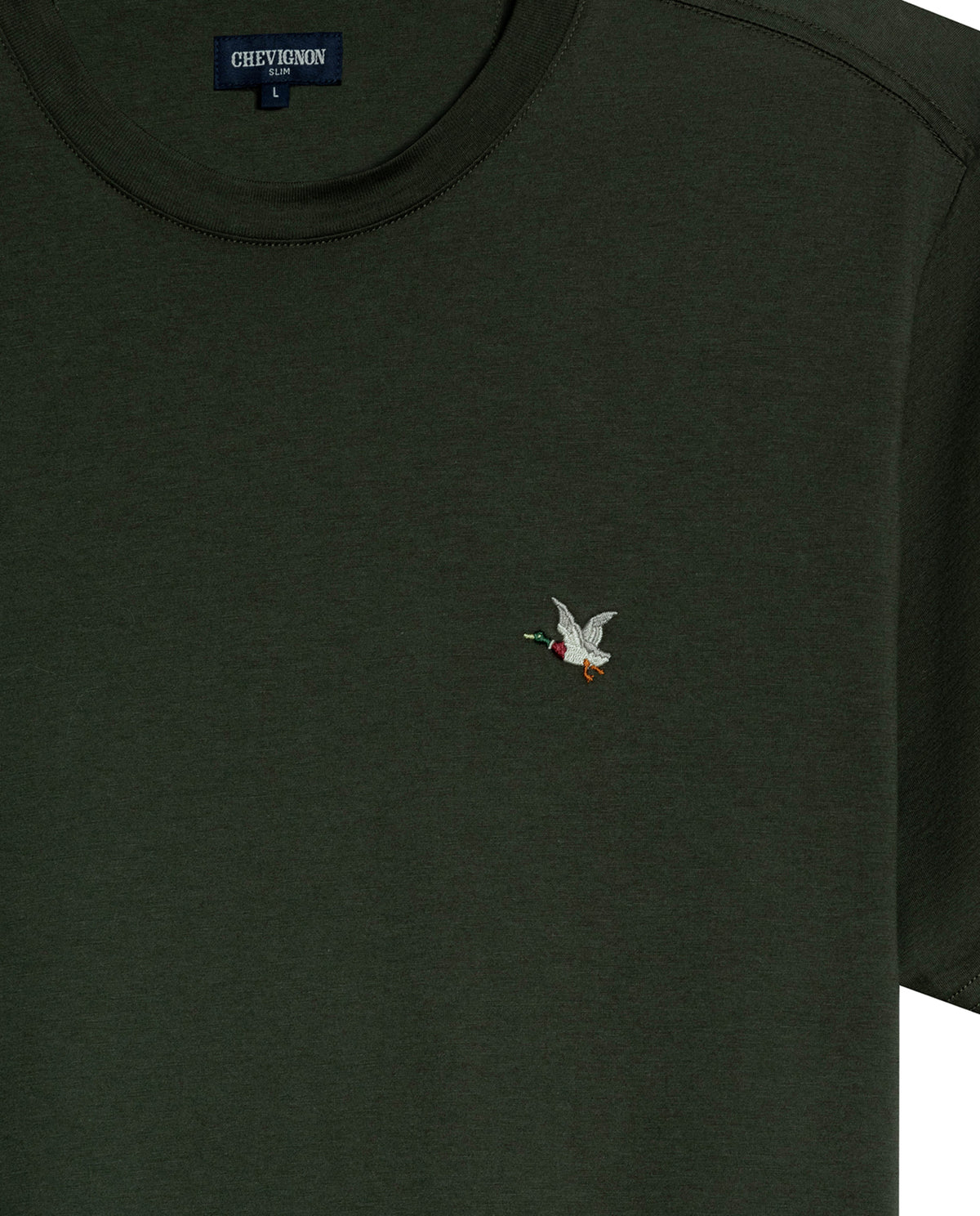 Men´s Slim Fit T-Shirt - Green 63_642H020_VER190414_8