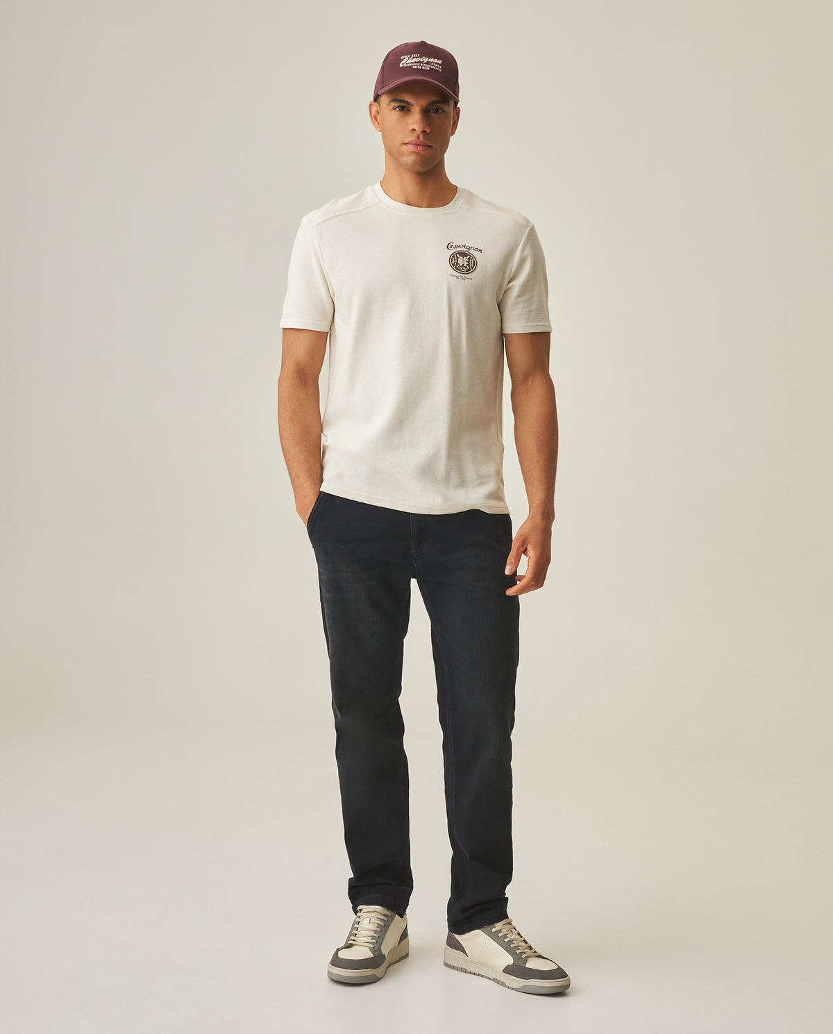 Men´s Slim Fit T-Shirt - White 63_642H021_BLA120601_0
