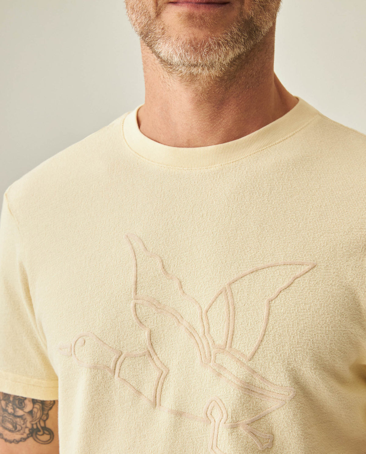 Men´s Slim Fit T-Shirt - Yellow 63_642H023_AMA120815_5