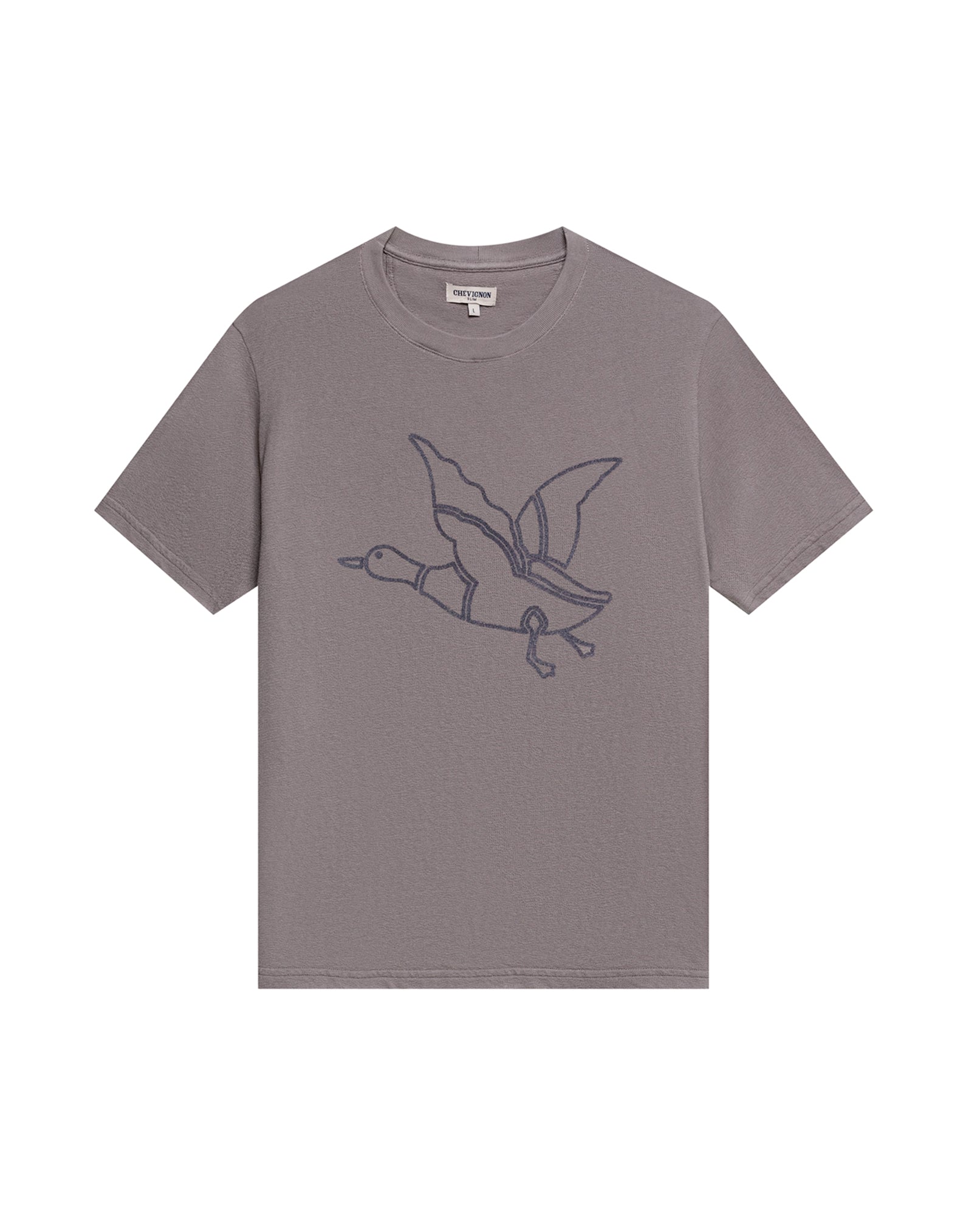 Men´s Slim Fit T-Shirt - Gray 63_642H023_GRI181210_4