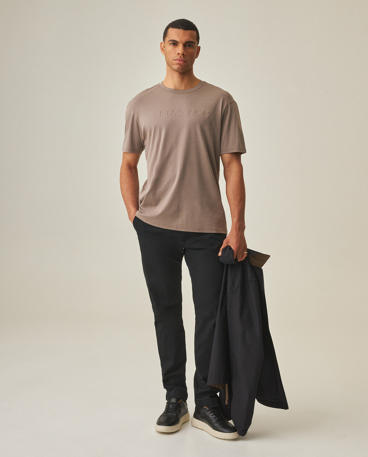 Men´s Slim Fit T-Shirt - Gray 63_642H024_GRI181210_0