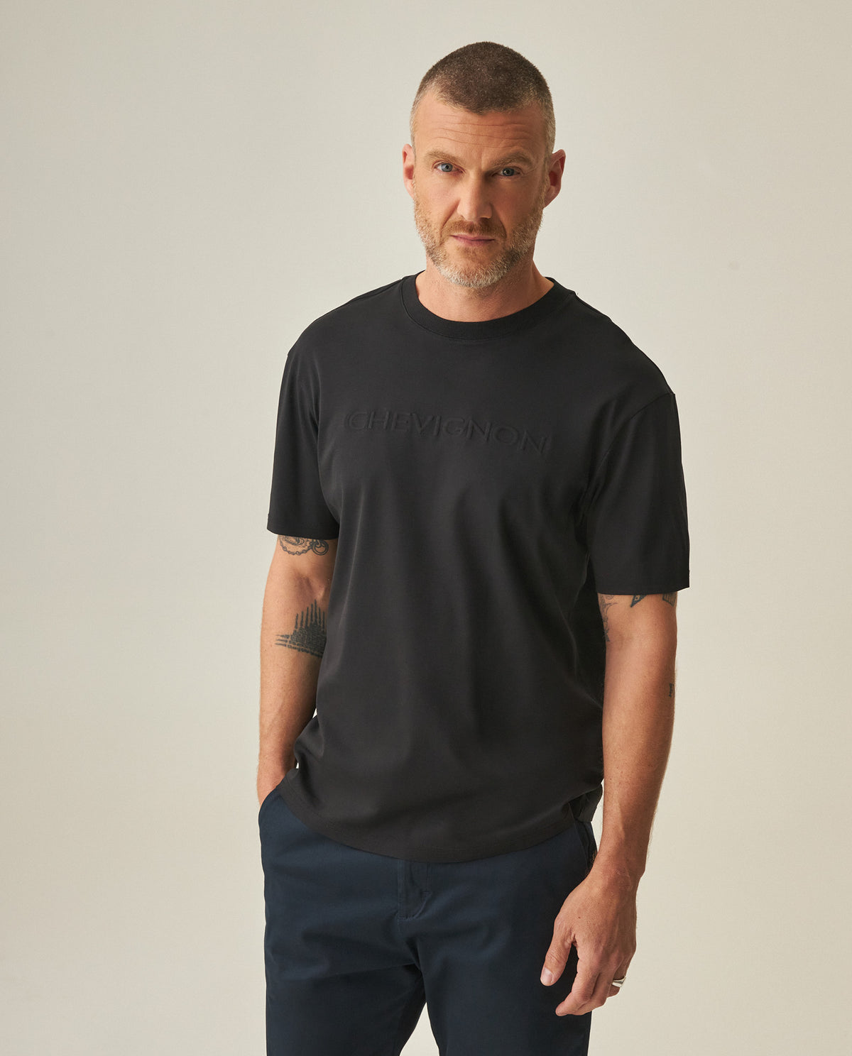 Men´s Slim Fit T-Shirt - Black 63_642H024_NEG194007_0